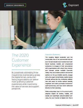 The 2020 Customer Experience