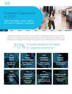 Customer Experience in 2020-Cisco