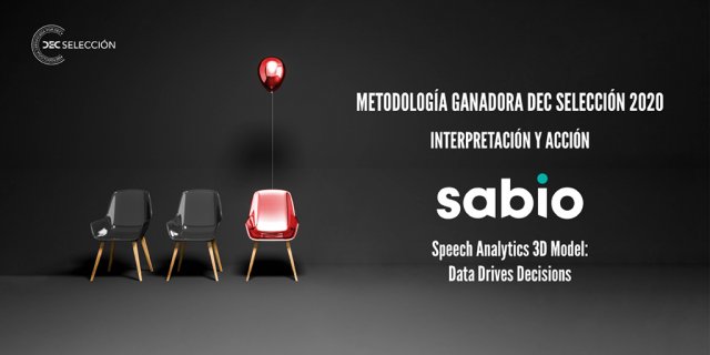 Speech Analytics 3D Model - DEC Selecion - Sabio