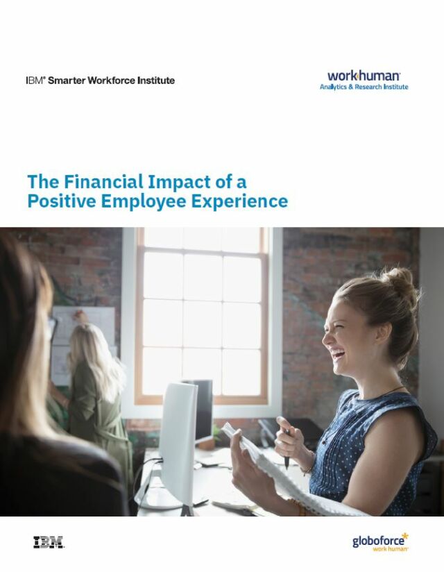 the financial impact of a positive employee experience