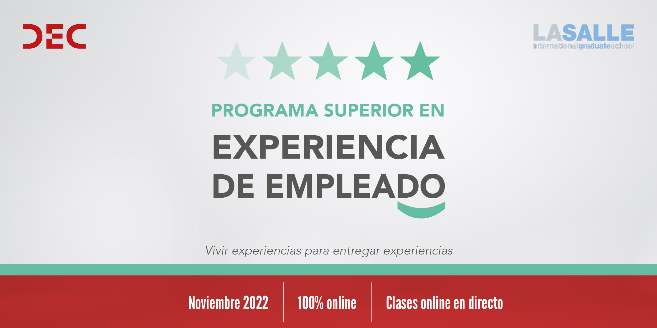 Programa superior en experiencia de empleado noviembre 2022