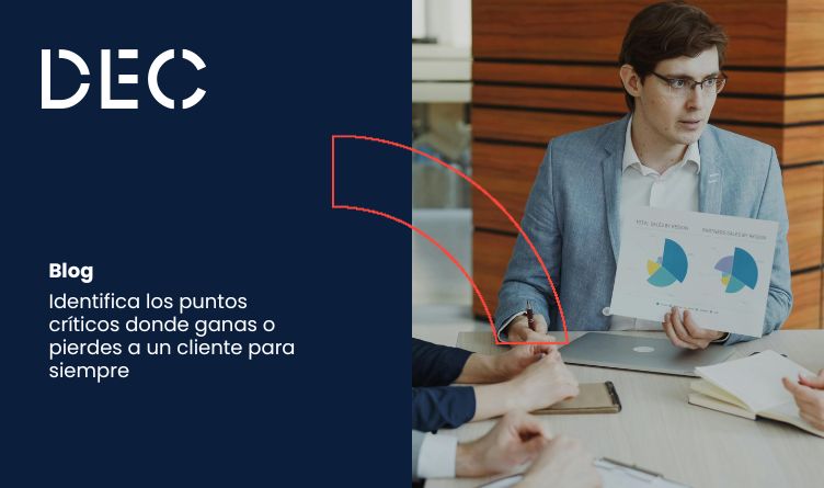 Identifica los puntos críticos donde ganas o pierdes a un cliente para siempre